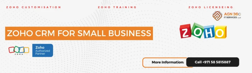 ZOHO CRM FOR SMALL BUSINESS