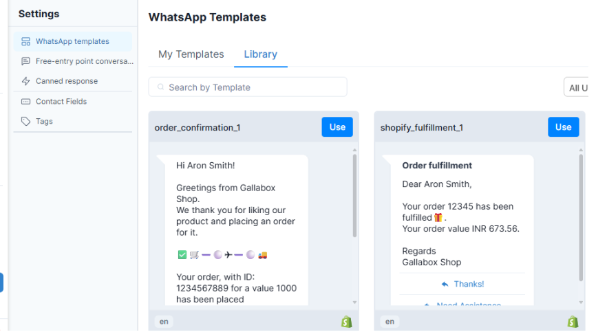 ZOHO TEMPLATES